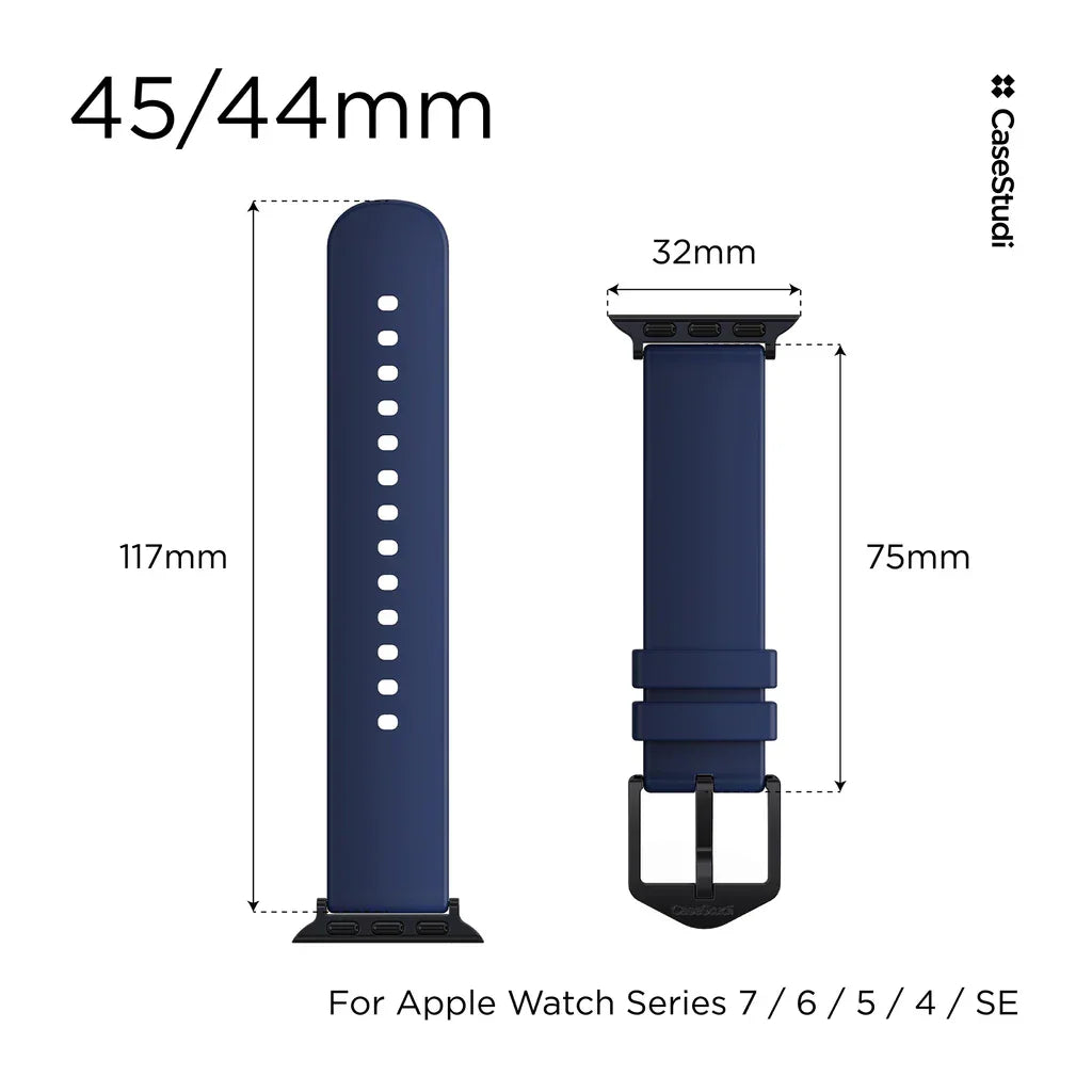 Casestudi Watch 40/41/42 Mm USL Series Strap - Navy - Tashqila Casestudi Watch 40/41/42 Mm USL Series Strap - Navy - Tashqila